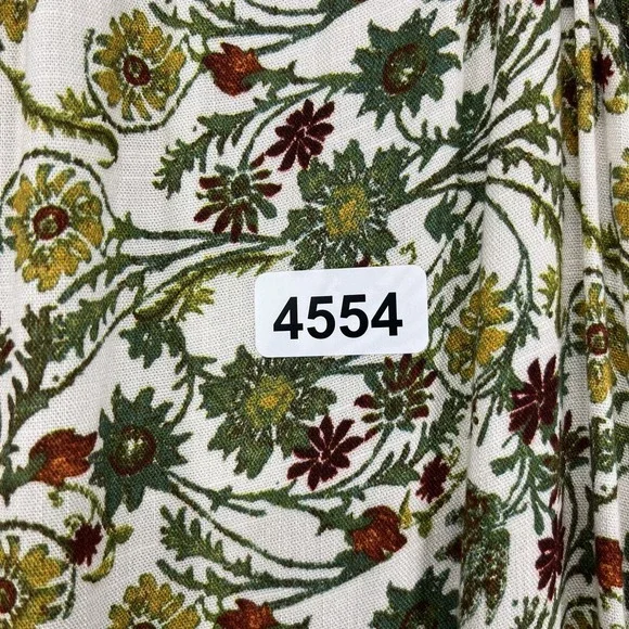 Max Studio Maxi Dress Plus 3X Sleeveless Tiered Floral Green Beach cottage $168 - Picture 13 of 13